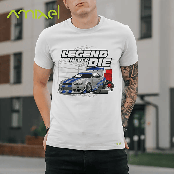 Polera GTR 34 Legend v1 5