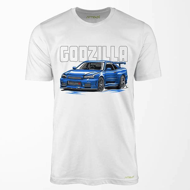 Polera R34 Godzilla v2 3