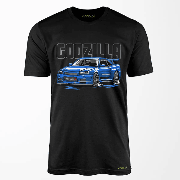 Polera R34 Godzilla v2