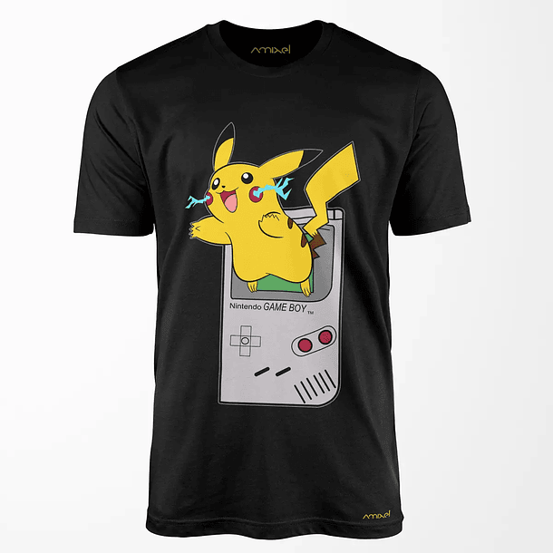 Polera Pikachu Game Boy v2