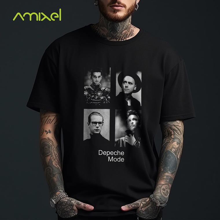 Polera Depeche Mode v1 2