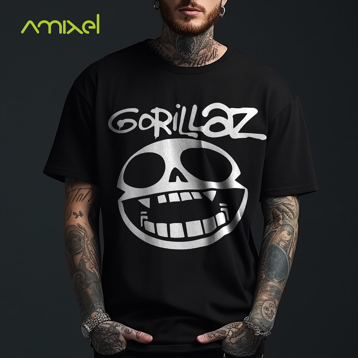 Polera Gorillaz v1 2