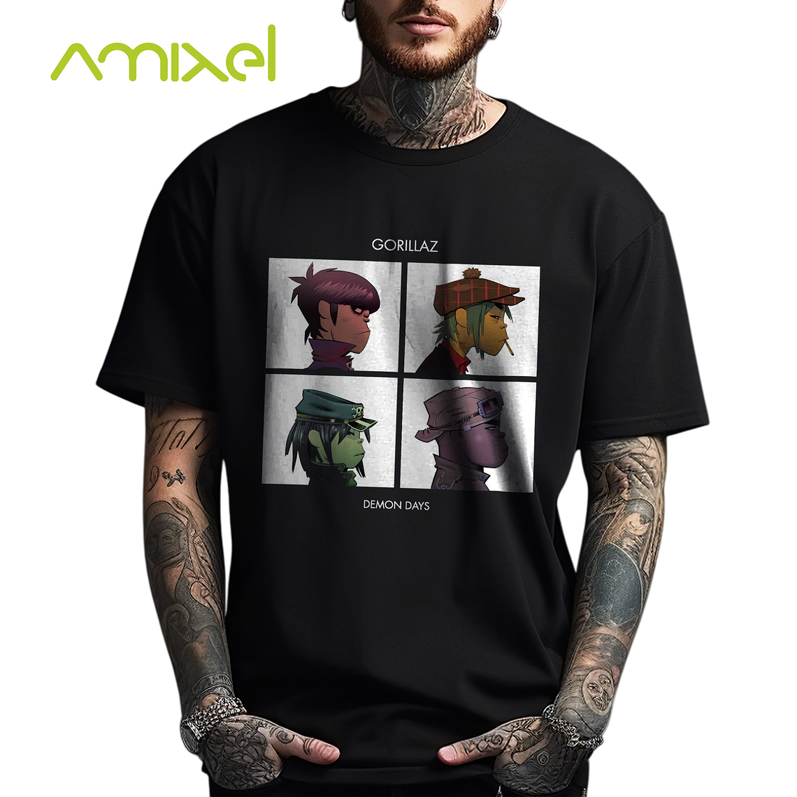 Polera Gorillaz v4 2