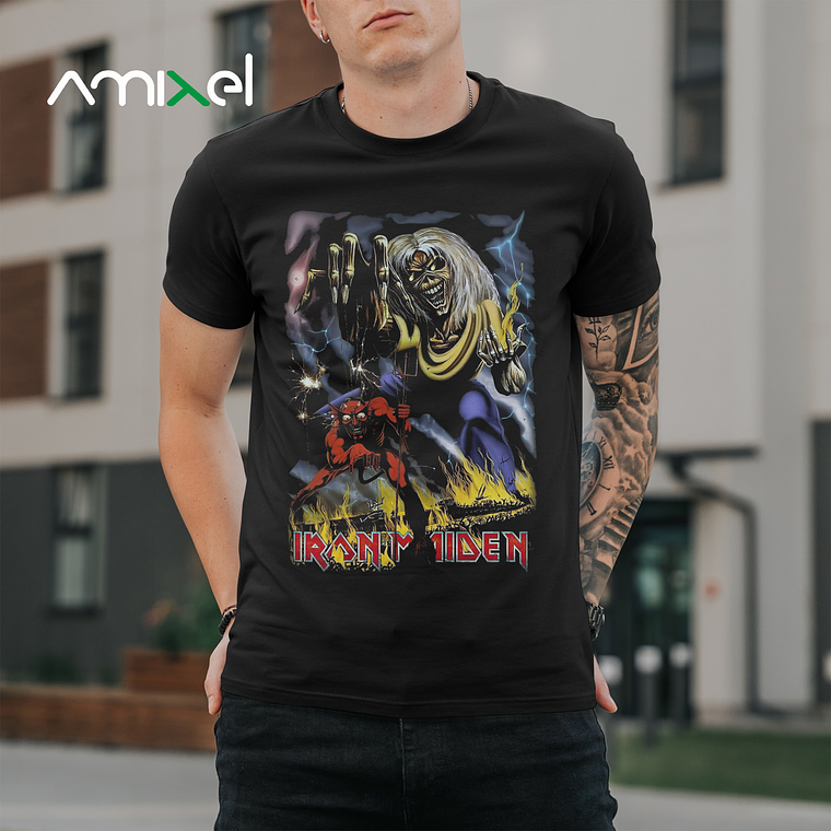 Polera Iron Maiden v2 2