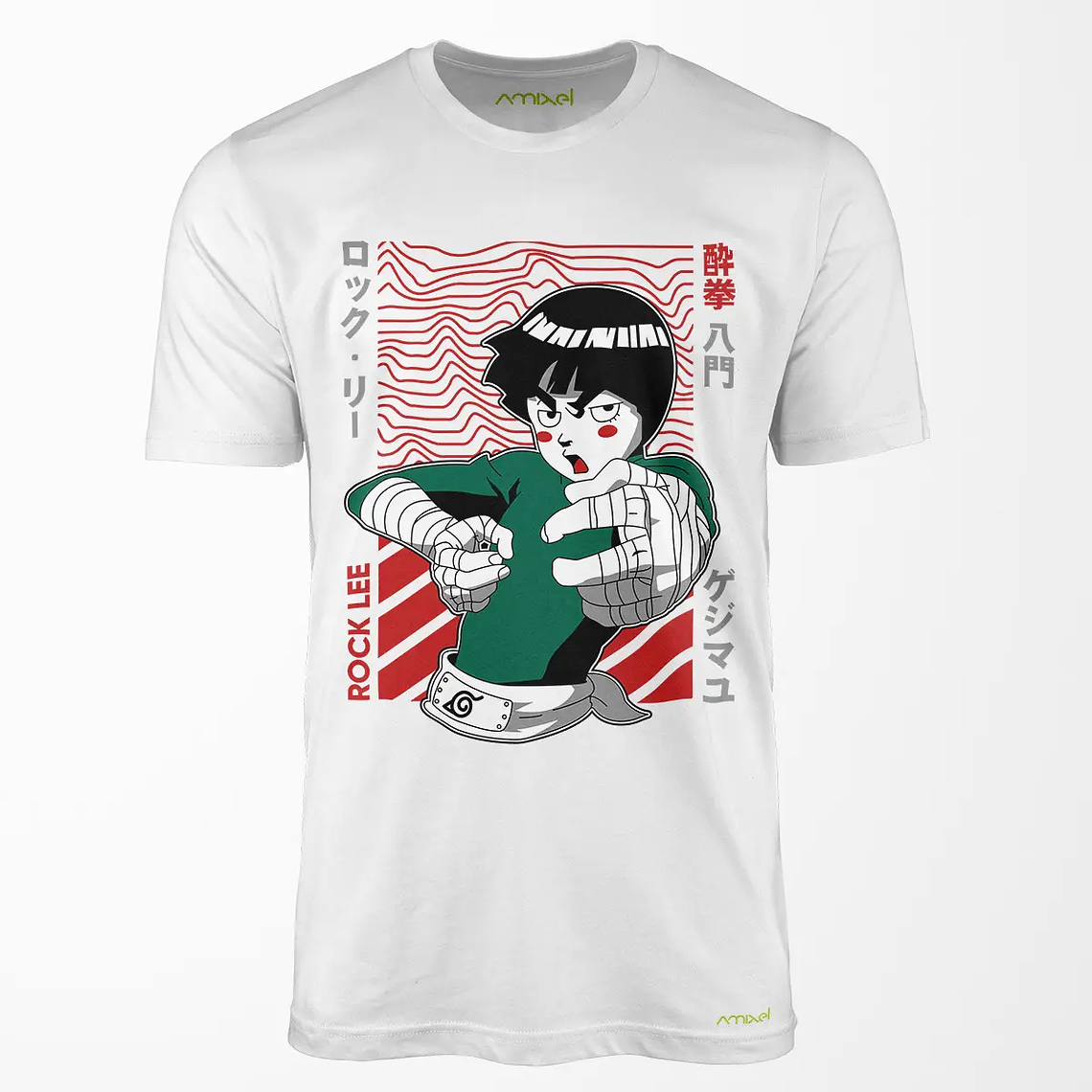 Polera Rock lee v1 2
