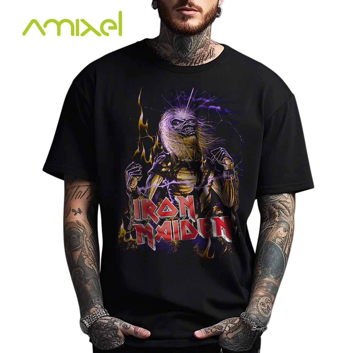 Polera Iron Maiden v8 2