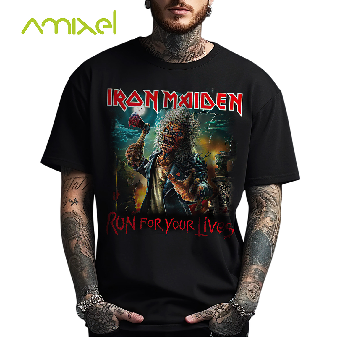 Polera Iron Maiden v16 2