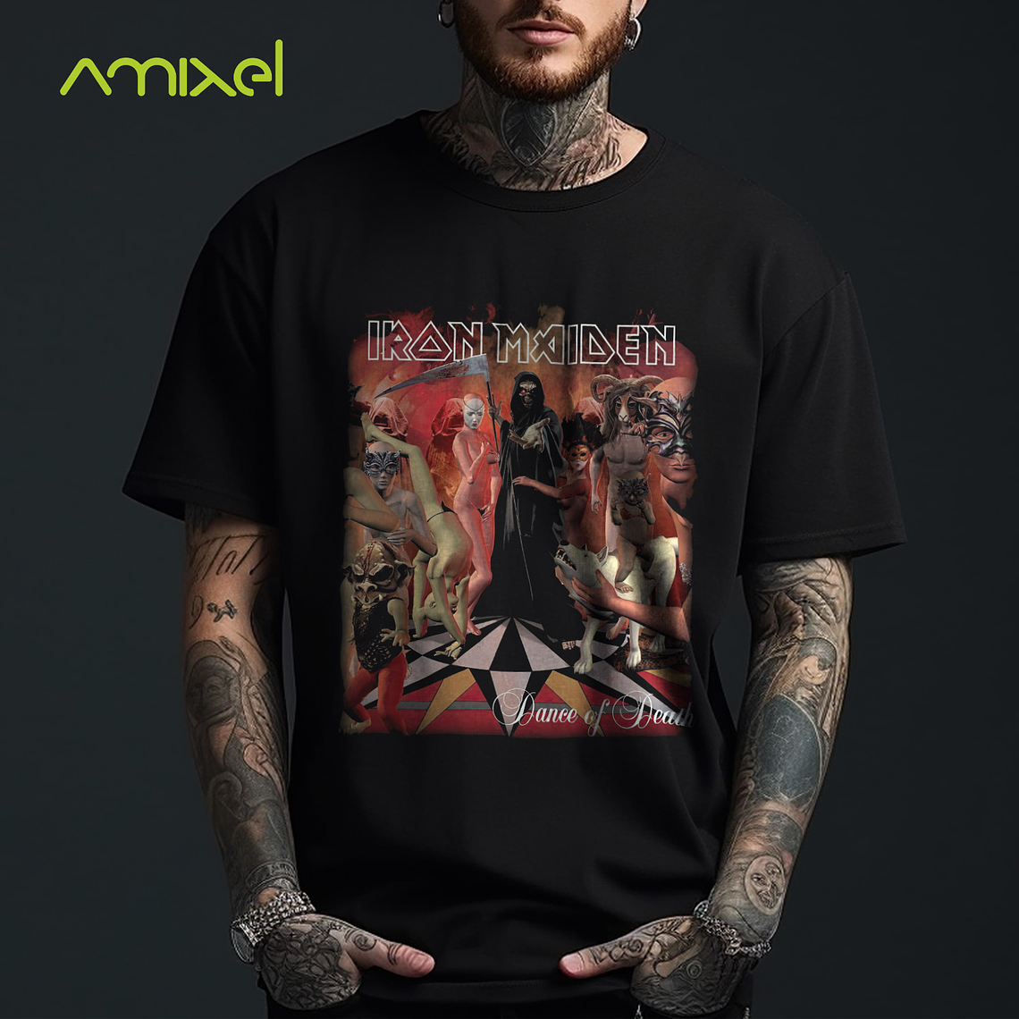 Polera Iron Maiden v19 2