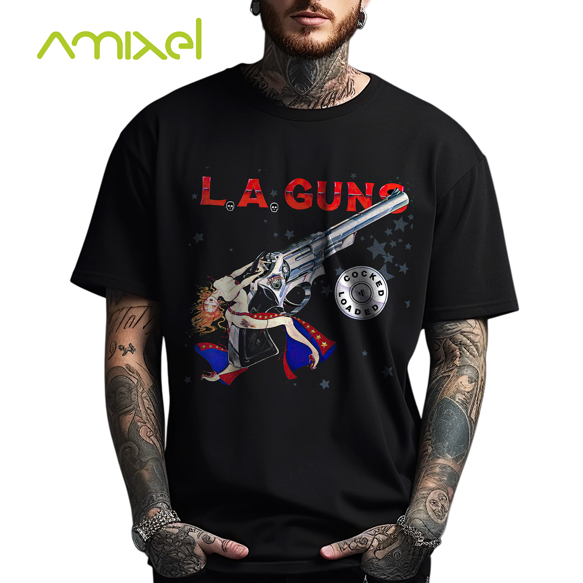 Polera L.A. Guns v2 2