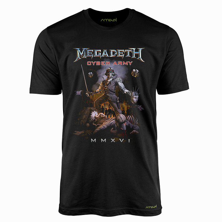 Polera Megadeth Cyber Army v1 1