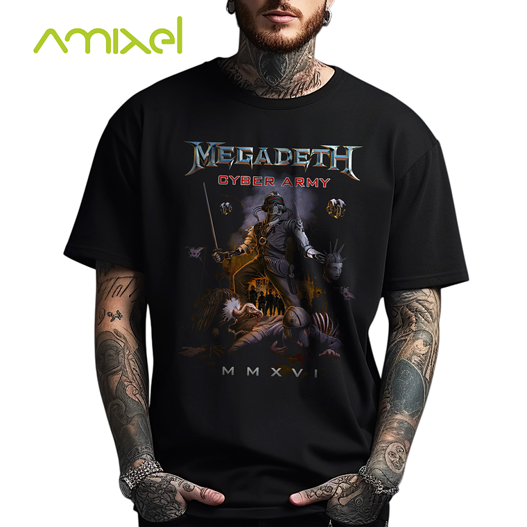Polera Megadeth Cyber Army v1 2