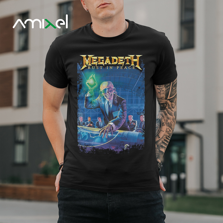 Polera Megadeth Rust In Peace v1 2