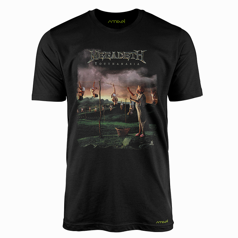 Polera Megadeth Youthanasia v1 1