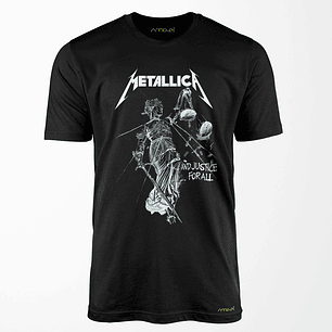 Polera Metallica And Justice For All v1