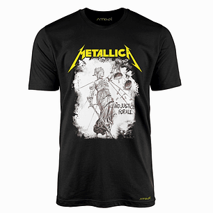Polera Metallica And Justice For All v2