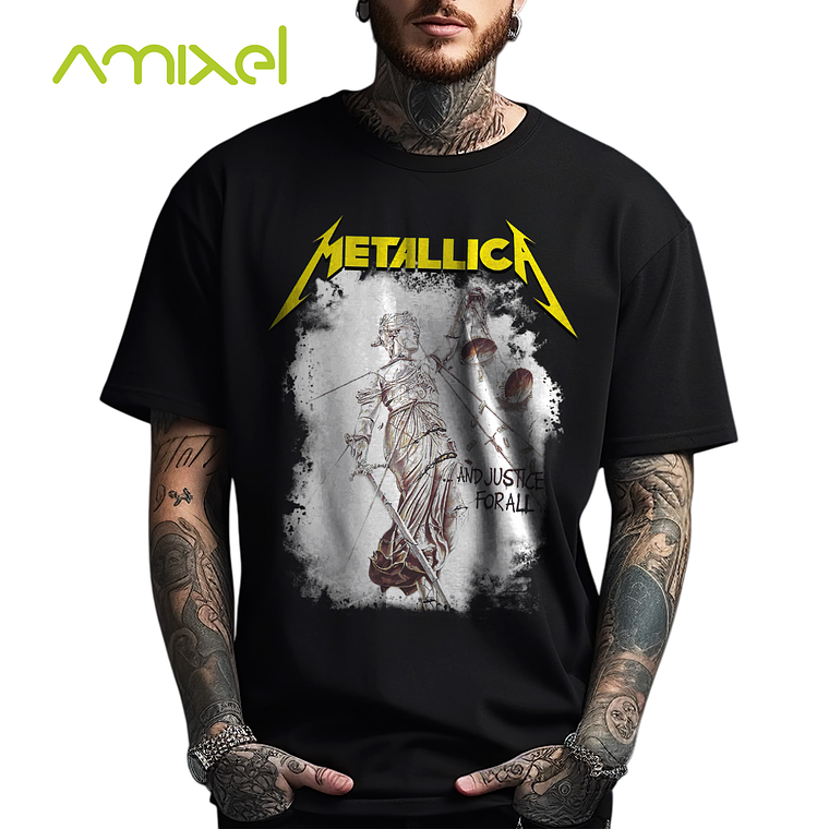 Polera Metallica And Justice For All v2 2