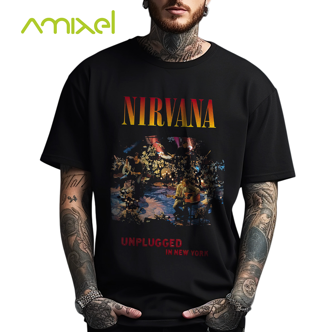 Polera Nirvana Unplugged v1 2