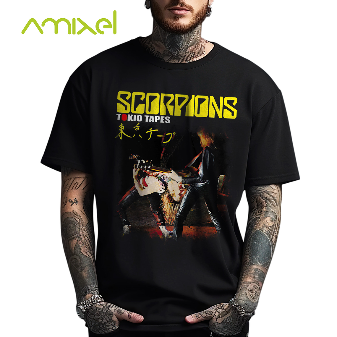 Polera Scorpions v2 2