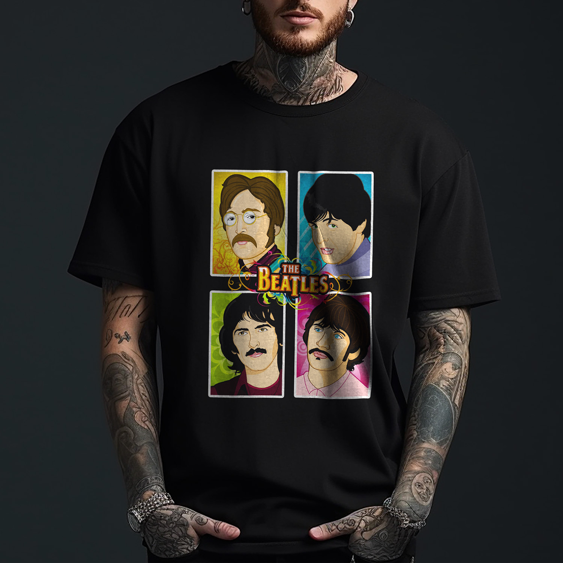 Polera The Beatles v7 2