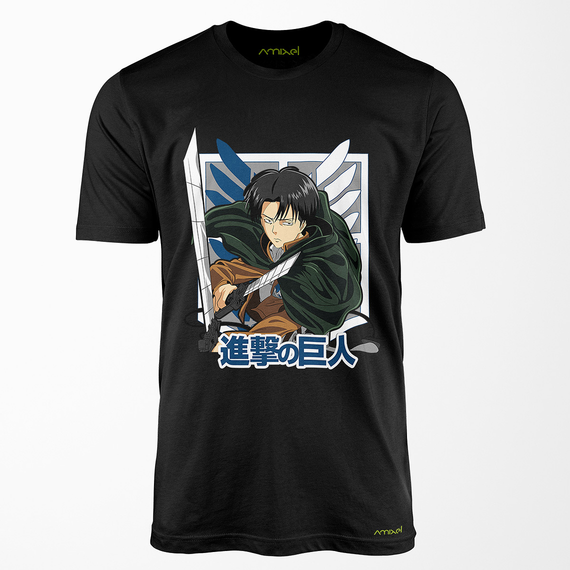 Polera Attack on Titan - Levi Akerman v1 1