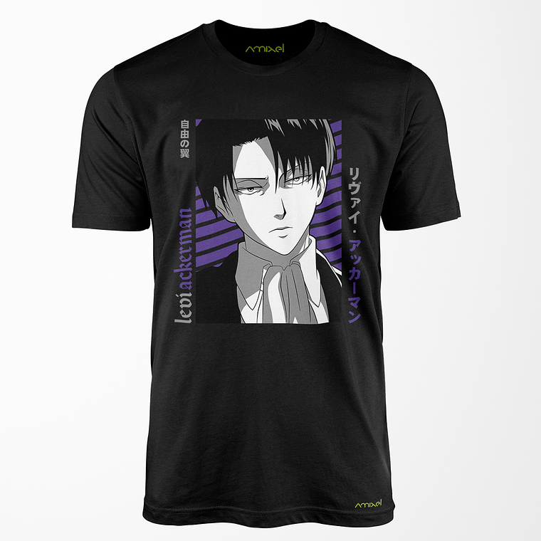 Polera Attack on Titan - Levi Akerman v2 1