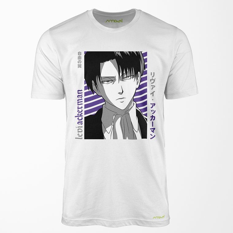 Polera Attack on Titan - Levi Akerman v2 2