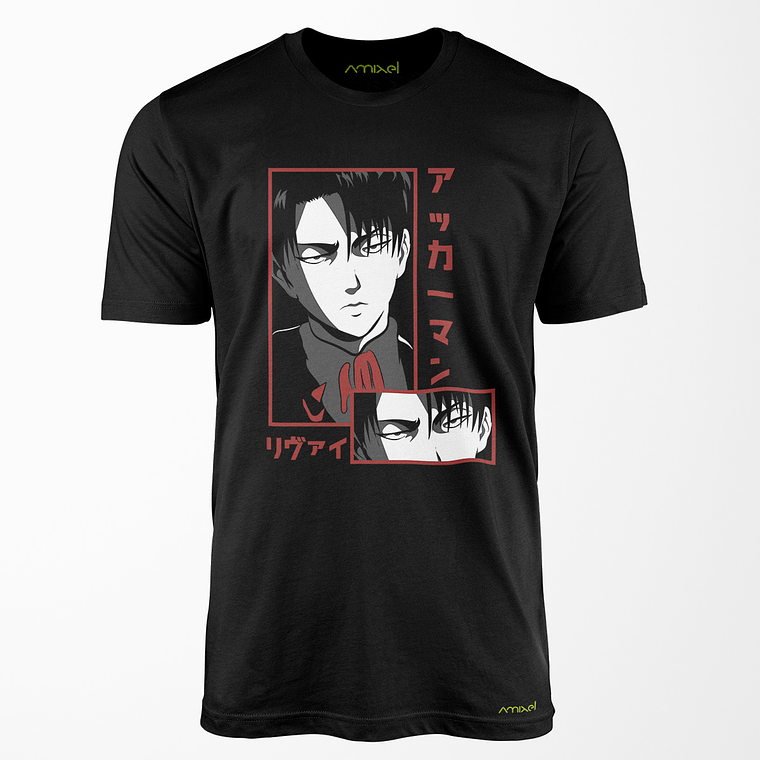 Polera Attack on Titan - Levi Akerman v3 1