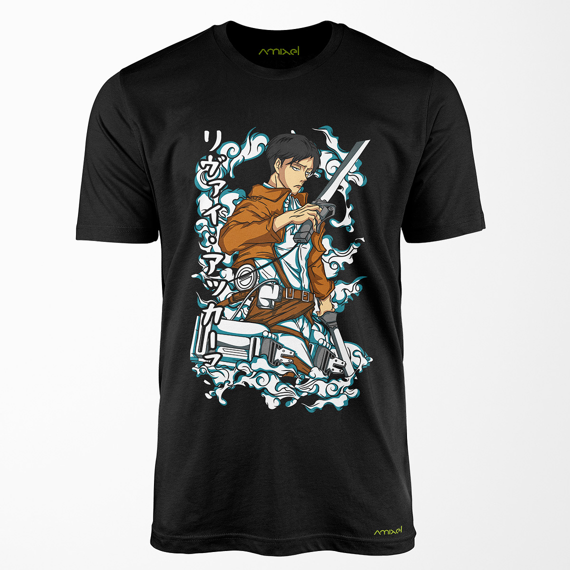 Polera Attack on Titan - Levi Akerman v6 1