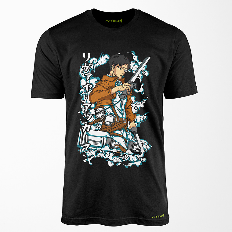 Polera Attack on Titan - Levi Akerman v6 1