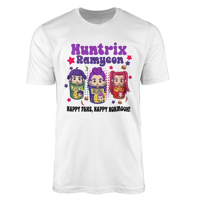 Polera Huntrix Ramen v1 wh 1