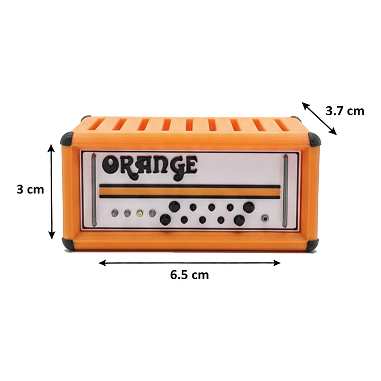Porta Uñetas Cabezal Orange  2