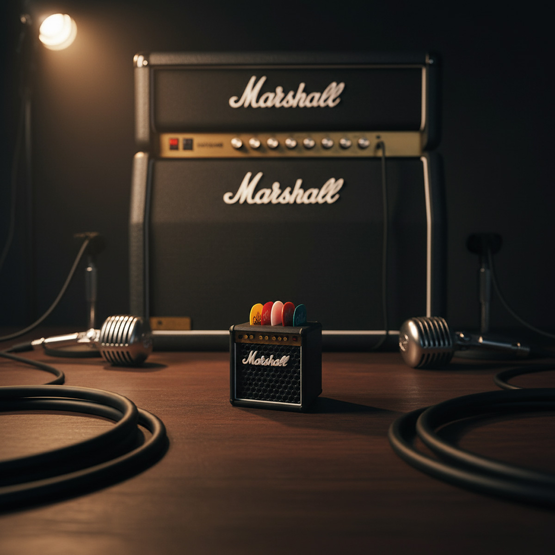 Porta Uñetas Amplificador Marshall 5