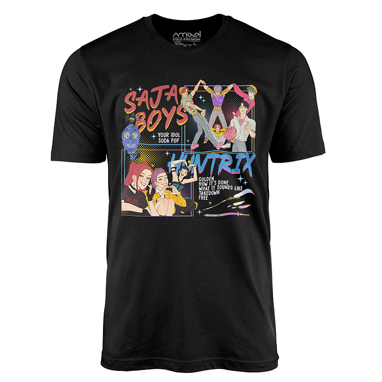 Polera Saja boys vs Huntrix v1 1
