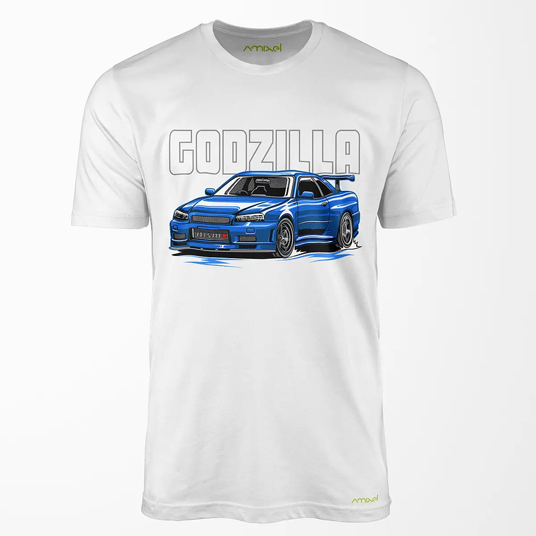 Polera R34 Godzilla v2 2