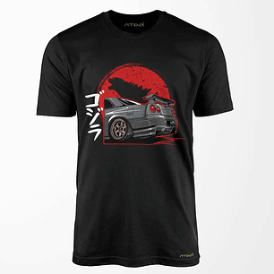Polera R34 Godzilla v3