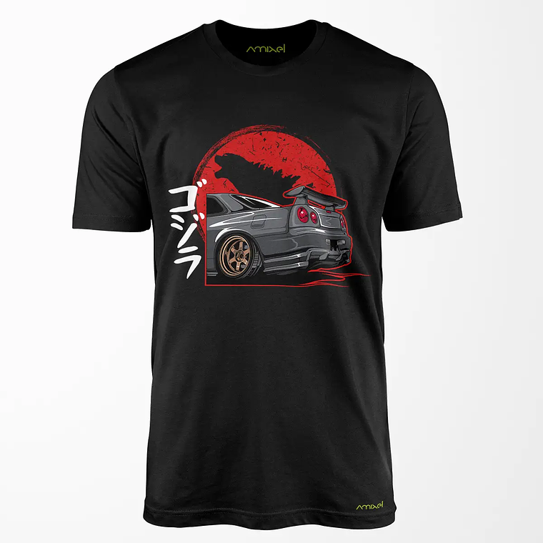 Polera R34 Godzilla v3 1