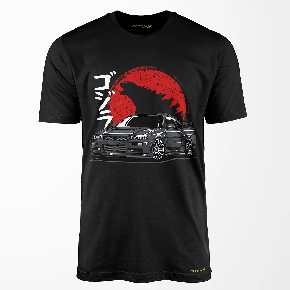 Polera R34 Godzilla v4 1