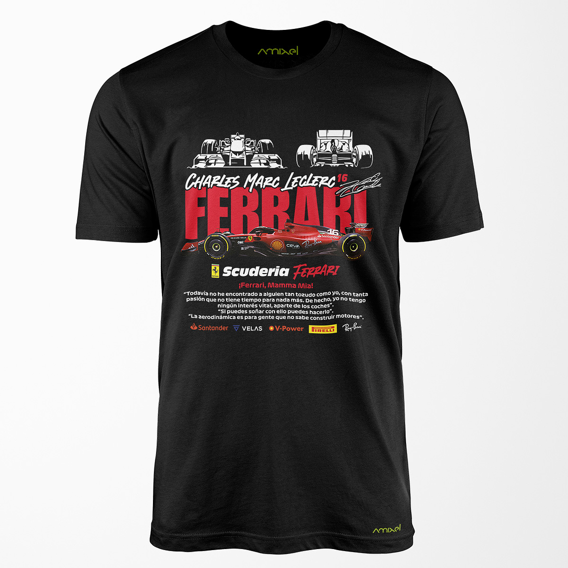 Polera Ferrari F1 v1 1