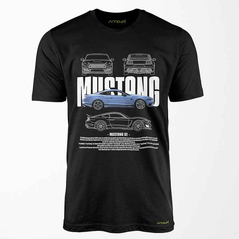 Polera Mustang GT v1 1