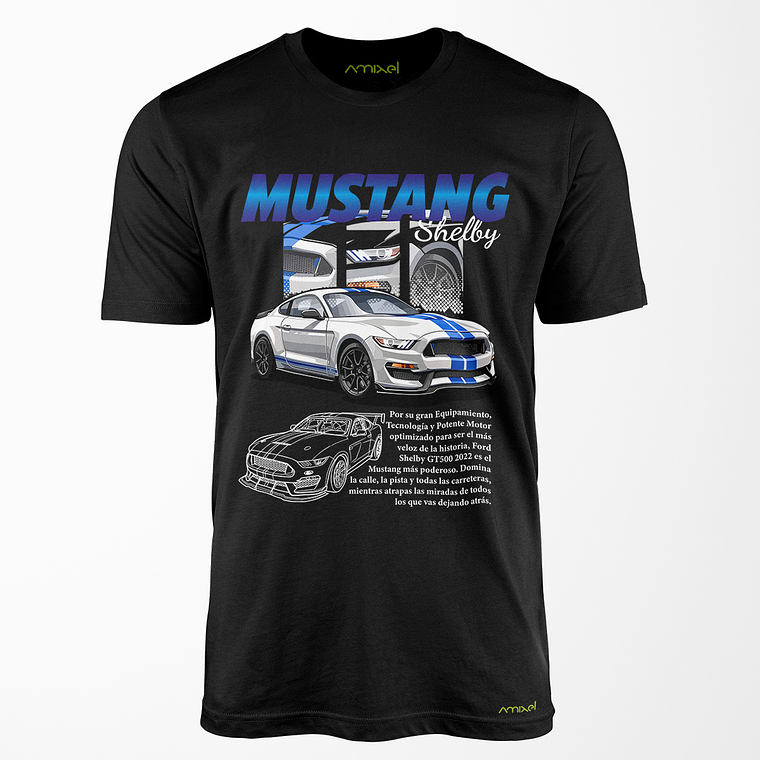 Polera Mustang Shelby v1 1