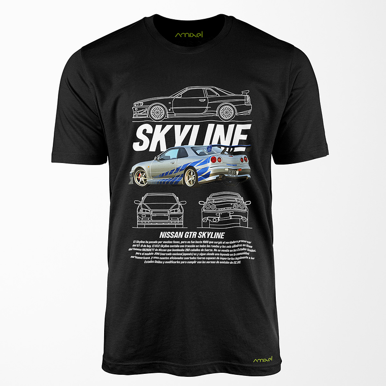 Polera Nissan Skyline R34 v1 1