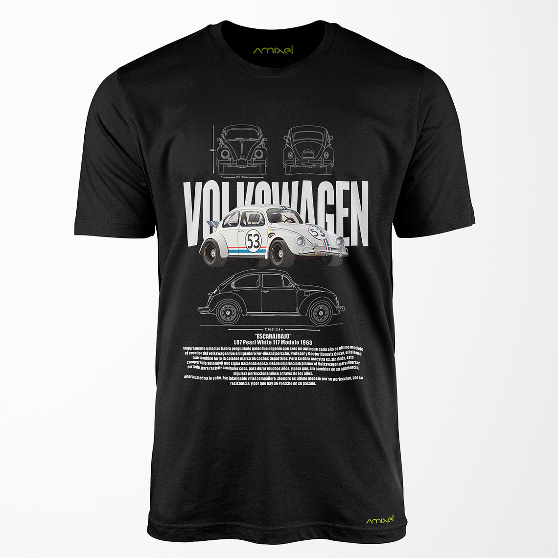 Polera Volkwagen Bettle v2 1