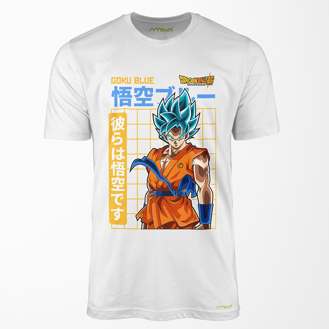 Polera Goku Blue v1 2