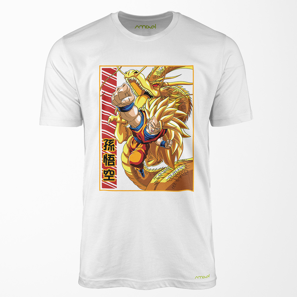 Polera Goku Saiyan 3 v1 2