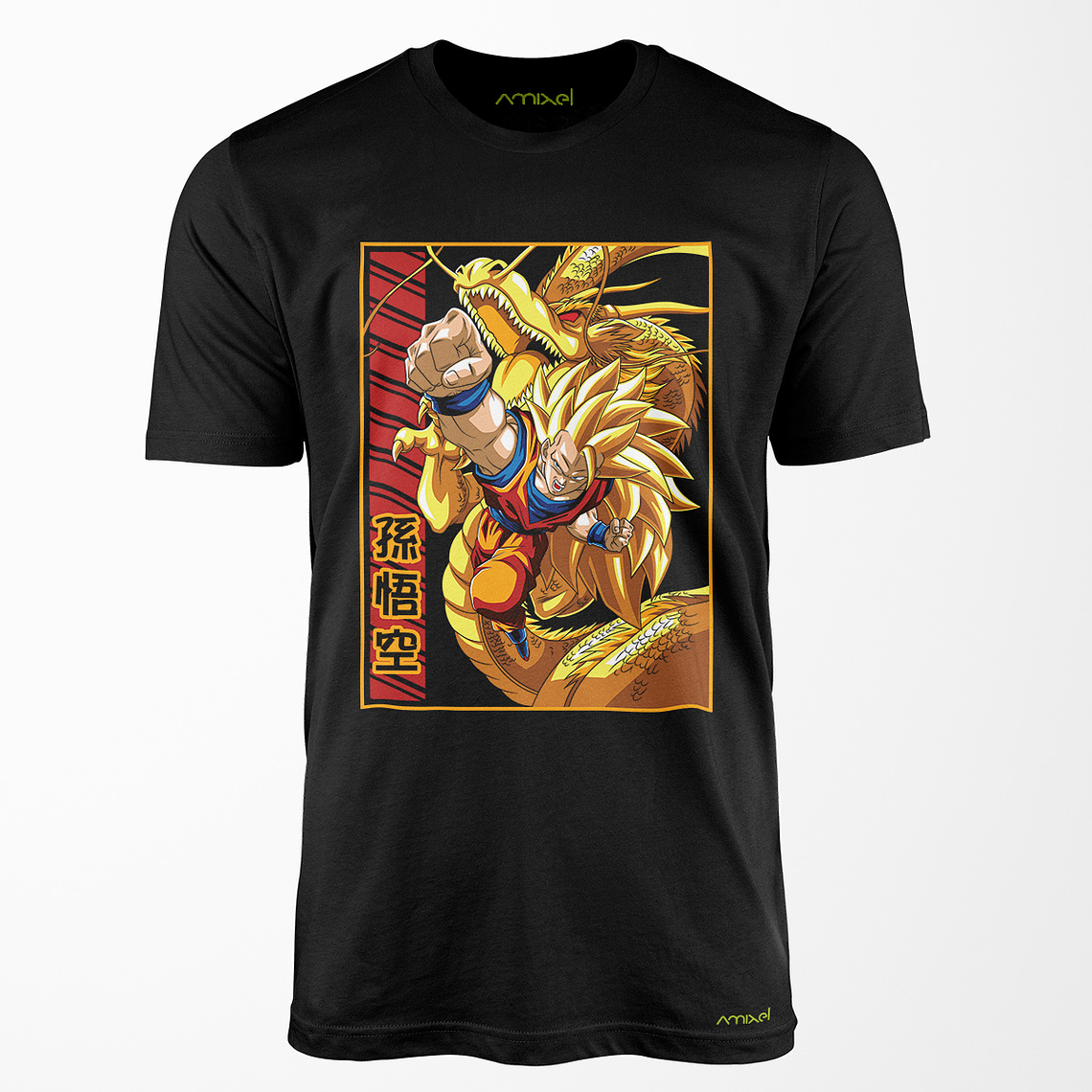 Polera Goku Saiyan 3 v1 1