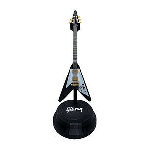 Mini Guitarra Gibson Flying V 1967 Impresa en 3D | Decoración Musical con Atril
