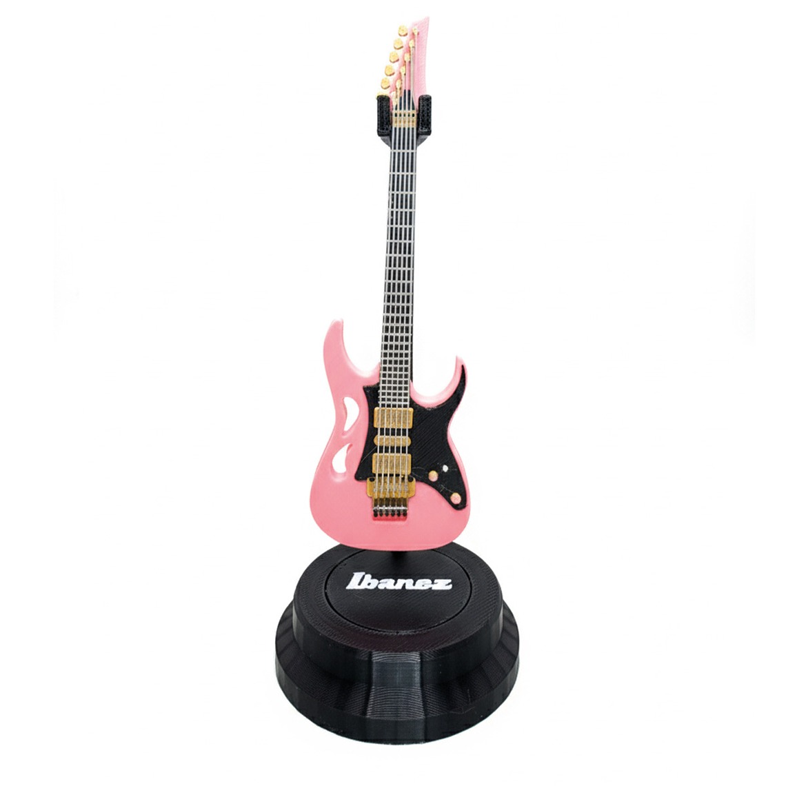 Mini Guitarra Ibanez Pia Steve Vai Signature Impresa en 3D | Decoración para Fans 3