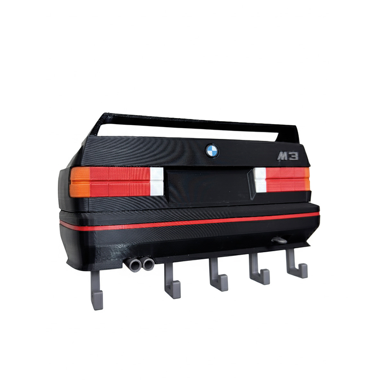 Porta Llaves BMW M3 Impreso en 3D | Decoración Automotriz para Pared 3