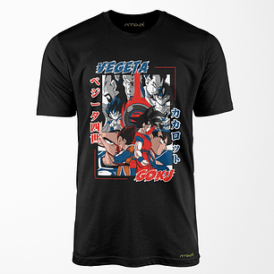 Polera Vegeta Vs Goku v1