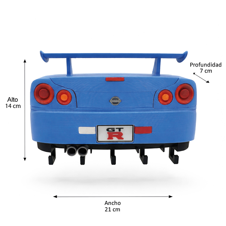 Portallaves Nissan R34 3